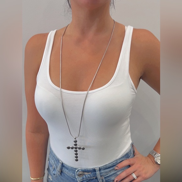 John Hardy large dot cross and chain 34 inch - Picture 11 of 12